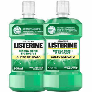 Listerine - Denti & gengive gusto delicato 2 x 500 ml