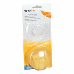 Medela - Paracapezzoli contact cappelletti per seno m 2 pezzi