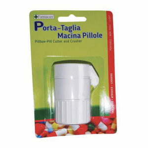 Farmacare - Porta taglia macina pillole 1 pezzo