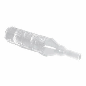 Teleflex medical - Catetere esterno silkokondom long in puro silicone trasparente autoadesivo con sistema di raccordo lunghezza 25mm 30 pezzi