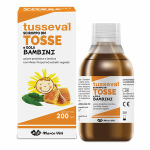 Tusseval - Sciroppo tosse bambini 200 ml