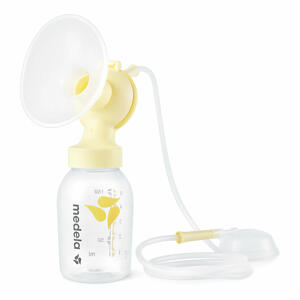 Medela - Set singolo per tiralatte symphony bottiglia 150ml+2 coppe seno personalfit plus+membrana personalfit plus+tubo personalfit plus+coperchio personalfit plus+tappo+istruzioni uso