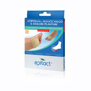 Epitact - Cuscinetto protettivo in silicone ad uso podologico epithelium 26 taglia media 1 paio articolo cd2612it