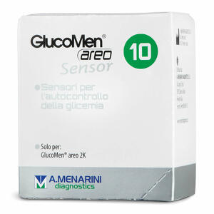 Glucomen - Strisce  areo sensor per analisi del glucosio 10 pezzi