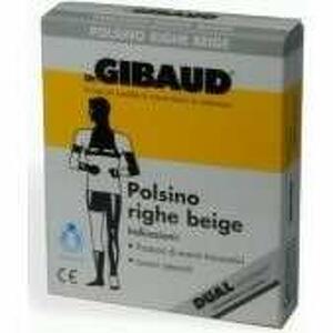 Gibaud - Polsino a righe  colore beige misura 8cm 1