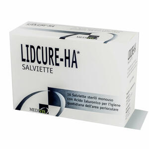 Doc generici - Lidcure ha salviettina detergente emolliente lenitiva 16 bustine