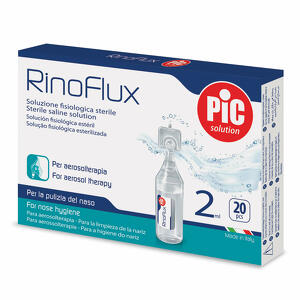 Pic - Rinoflux soluzione fisiologica 20 fiale 2 ml