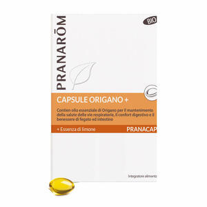 Pranarom - Pranacaps bio origano+ 30 capsule