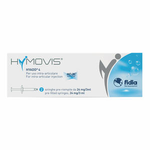 Hymovis - Siringa intra-articolare  acido ialuronico 24 mg 3 ml 2 pezzi