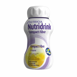 Nutridrink - Compact fibre vaniglia 125 ml 4 pezzi