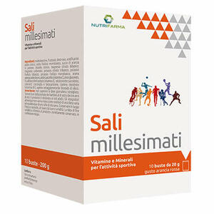 Sali millesimanti - Sali millesimati 25 bustine 20 g