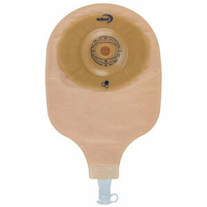 Aurum - Sacca per urostomia trasparente ritagliabile  convex uro midi con miele di manuka diametro 13-48 mm inizio convessita' 48 mm 10 pezzi