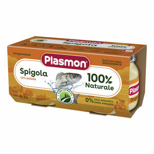 Plasmon - Omogeneizzato spigola/branzino 80 g x 2 pezzi