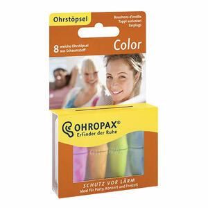 Color - Tappo auricolare ohropax  8 pezzi