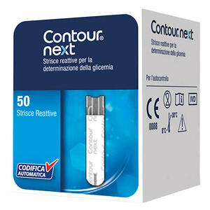 Countour - Strisce misurazione glicemia contour next 50 pezzi