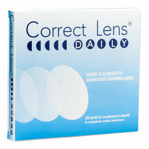 Sanifarma - Correct lens daily lenti contatto monouso giornaliere 3,75 30 pezzi