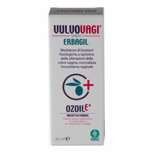 Erbagil - Vulvovagi spray per vulvovaginiti e secchezza vaginale 20 ml