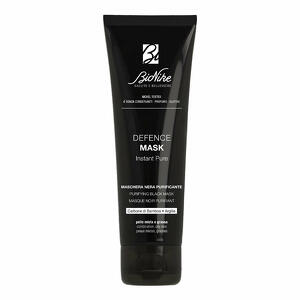 Bionike - Defence mask instant pure maschera nera purificante 75 ml