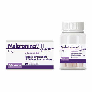 Melatonina viti - Retard 1 mg 60 compresse