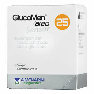 Glucomen - Strisce misurazione glicemia  areo sensor 25 pezzi