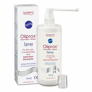 Logofarma - Oliprox spray antidesquamazione e dermatite seborroica cuoio capelluto e pelle 150 ml