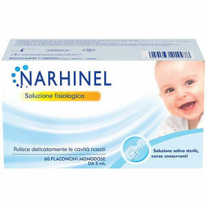 Narhi - Soluzione fisiologica per aspiratore nasale nel 60 flaconcini da 5 ml