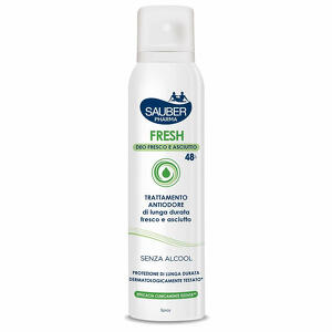 Sauber pharma fresh - Sauber fresh deodorante spray 150 ml