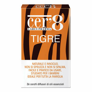 Cer'8 - Tigre cuscinetto adesivo 36 pezzi