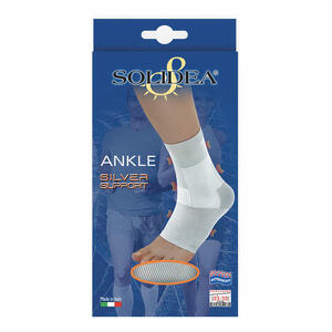 Solidea - Silver support ankle cavigliera camel ml