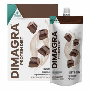 Dimagra - Protein diet cioccolato 7 pezzi da 220 g