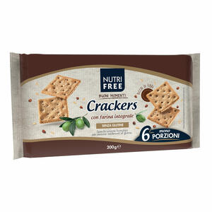 Nutrifree - Crackers integrali 33,4 g x 6 pezzi