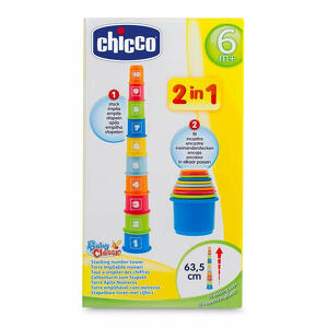 Chicco - Gioco numeri impilabili