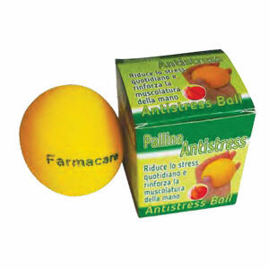 Farmacare - Pallina antistress giallo