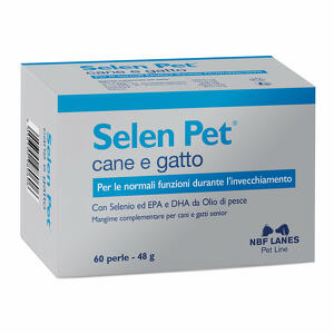 N.b.f. lanes - Selen pet cani gatti 60 perle