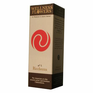 Wellness  flowers        n°1   ricchezza - Wellness flowers n1 ricchezza 50 ml