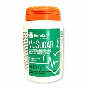 Mc sugar - Microcare nutrition  40 compresse