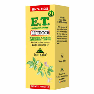 Estratto totale - Eleuterococco estratto titolato 30 ml