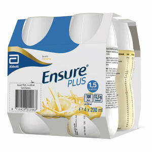 Ensure - Plus banana 4 bottiglie da 200 ml