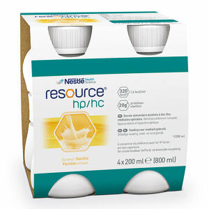 Nestle' - Resource hp/hc vaniglia 4 bottiglie 200 ml