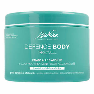 Bionike - Defence body anticellulite fango alle 3 argille vaso 500 g