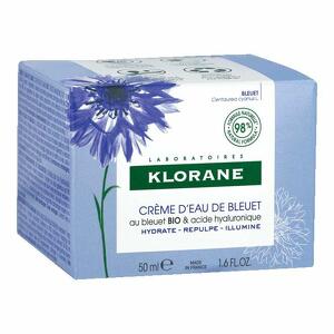 Klorane - Gel crema risveglio fresco fiordaliso bio acido ialuronico 50 ml