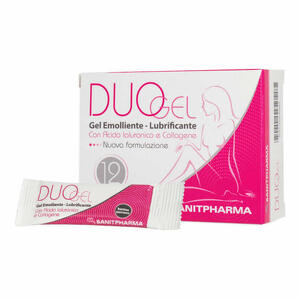 Sanitpharma - Gel lubrificante vaginale ed emolliente ad uso esterno per zone delicate (capezzolo o zona anale) 10buste 4ml.