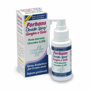 Forhans - Collutorio spray con clorexidina  clexidin 50ml