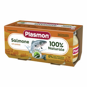 Plasmon - Omogeneizzato salmone/verdure 80 g x 2 pezzi