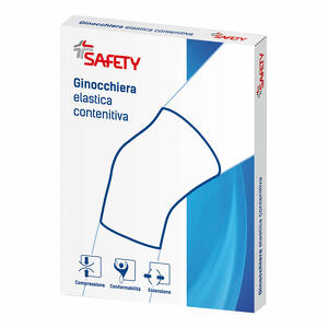 Safety - Ginocchiera ortopedica flexa colore ocra misura media 1 pezzo