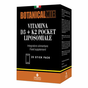 Promopharma - Vitamina d3+k2 liposomiale pocket 20 stick