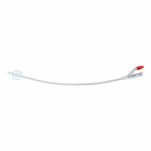 Teleflex medical - Catetere vescicale per adulti foley profilcath plus aquaflate in silicone scanalature longitudinali ch18 con palloncino lunghezza 41cm 1 pezzo