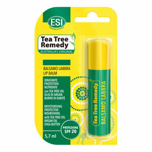 Tea tree remedy balsamo labbra - Esi tea tree remedy labbra SPF 20