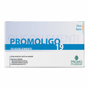 Promoligo - 19 zinco/rame 20 fiale 2 ml