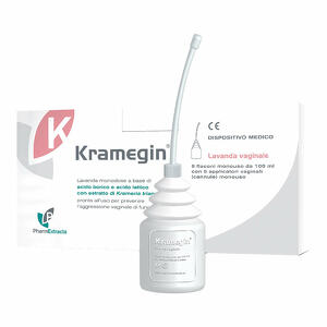 Kramegin - Lavanda vaginale 5 flaconi 100 ml con cannula